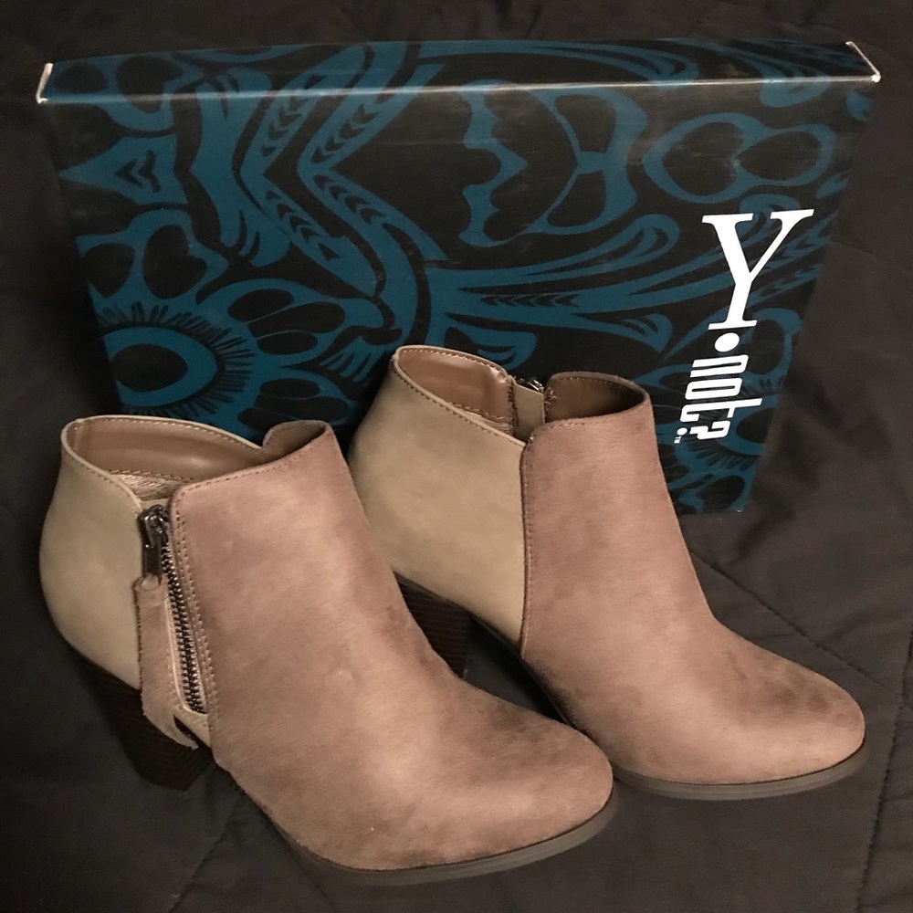 Y.Not Ankle Boots Brand New